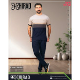 ست لباس راحتی مردانه هیراد مدل تیشرت و شلوار کد 30658/1